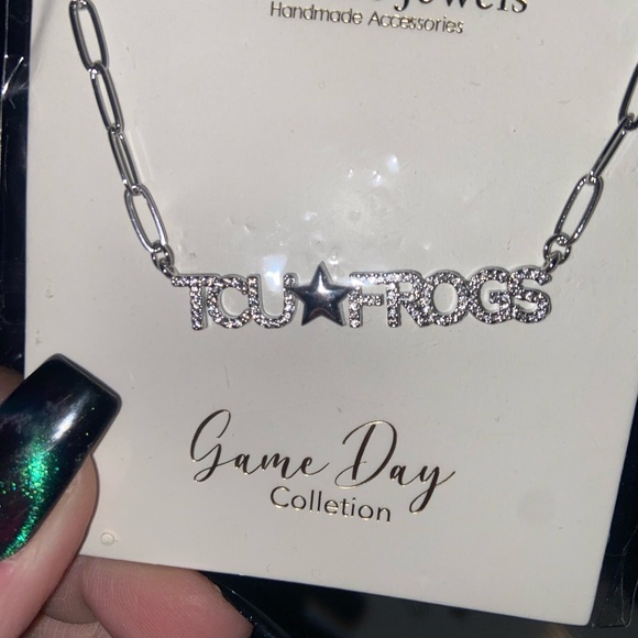 TCU Frogs Necklace - Picture 4 of 5